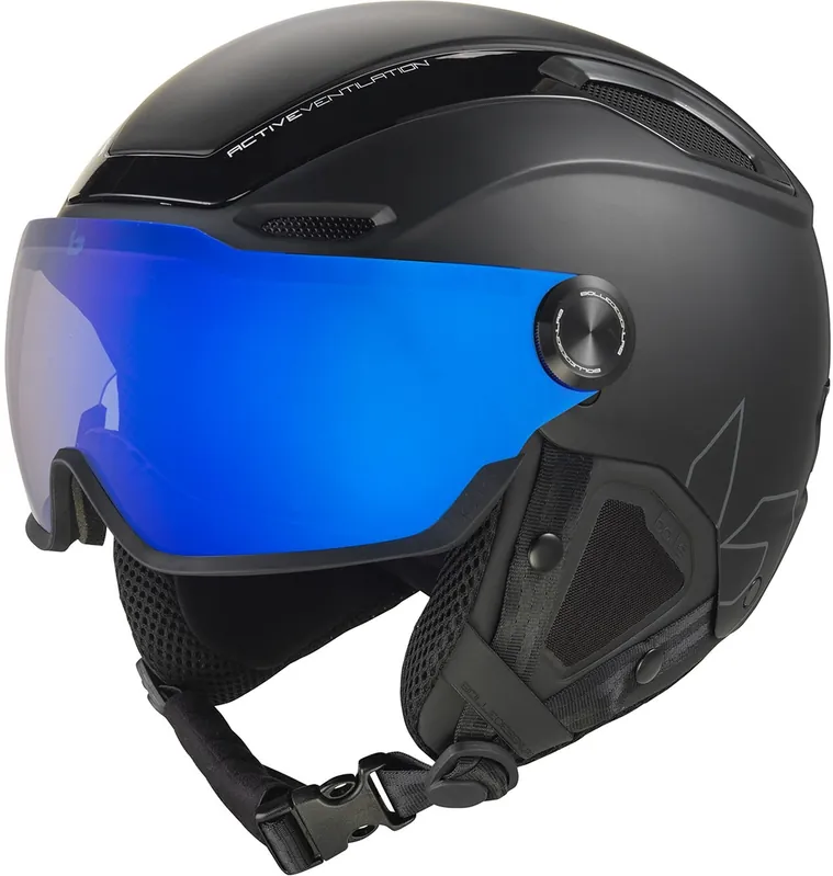 Top Prodej Lyžařská helma Bollé V-Line VISOR black matte photochromatic