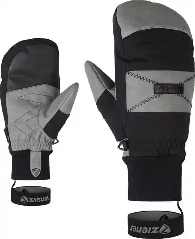 Novinka Lyžařské rukavice Ziener Gendon Mitten gray