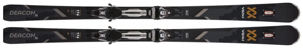 Jen Po Omezenou Doba Sjezdové lyže Volkl Deacon 76 Black + rMotion3 12