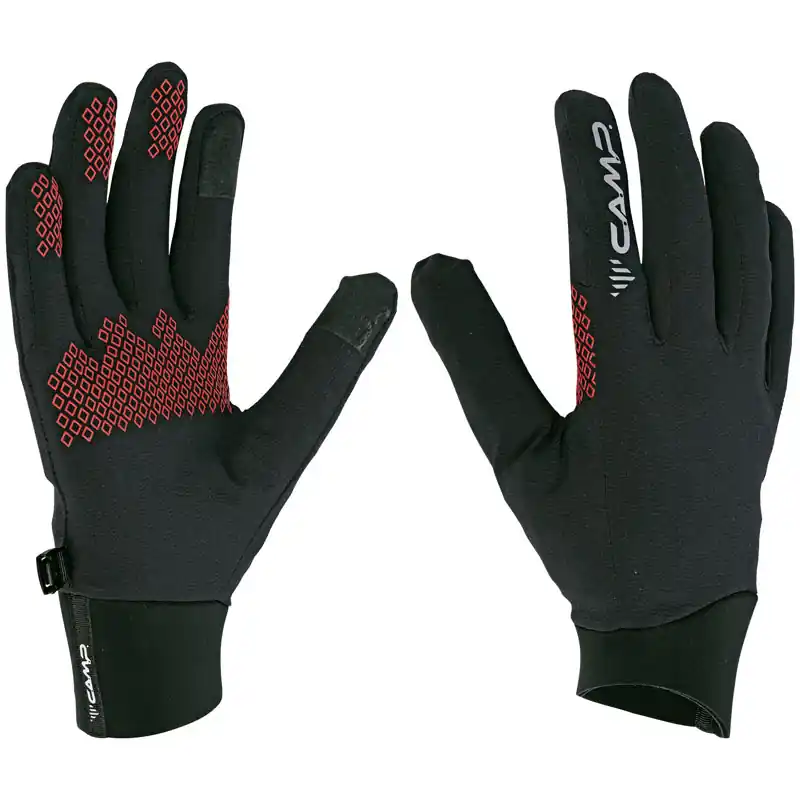 rukavice CAMP G AIR LIGHT Black/Dark Orange XL Aktuální