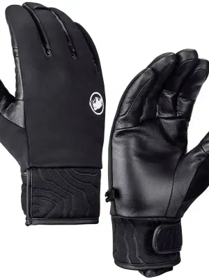 Levný rukavice MAMMUT ASTRO GUIDE GLOVE Black