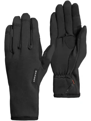 rukavice MAMMUT FLEECE PRO GLOVE Black - Velikost 7 Dokud Zásoby Vydrží