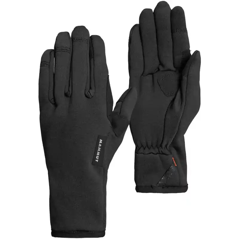 Sezónní Sleva rukavice MAMMUT FLEECE PRO GLOVE Black - Velikost 9