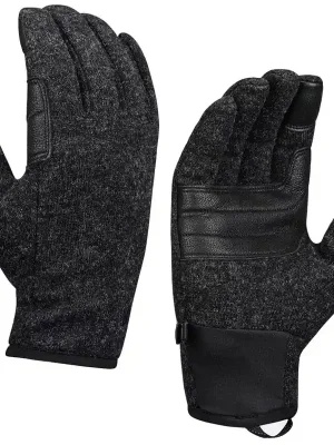 Akce rukavice MAMMUT PASSION GLOVE Black Mélange - Velikost 11