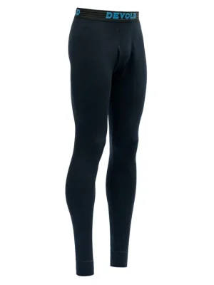 Cenově Výhodný spodní kalhoty DEVOLD EXPEDITION Merino 235 Longs Man Ink - Velikost oblečení S