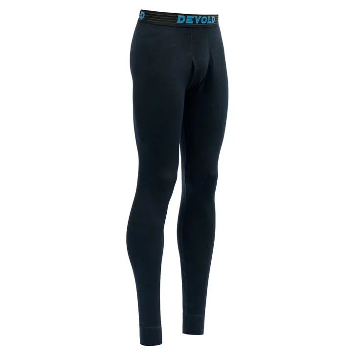 Cenově Výhodný spodní kalhoty DEVOLD EXPEDITION Merino 235 Longs Man Ink - Velikost oblečení S