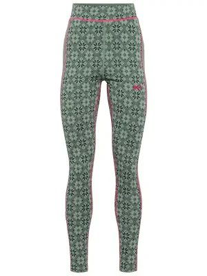 Speciální Cena spodní kalhoty KARI TRAA ROSE High Waist Pant Sage - Velikost oblečení M