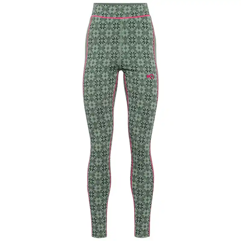 Speciální Cena spodní kalhoty KARI TRAA ROSE High Waist Pant Sage - Velikost oblečení M