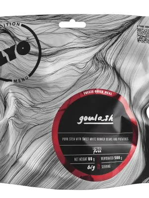 Novinka strava LYOFOOD Guláš s vepřovým masem 80g