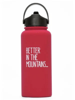 Výprodej termo láhev TSL Outdoor Isothermal Bottle Stainless Steel 950ml Red