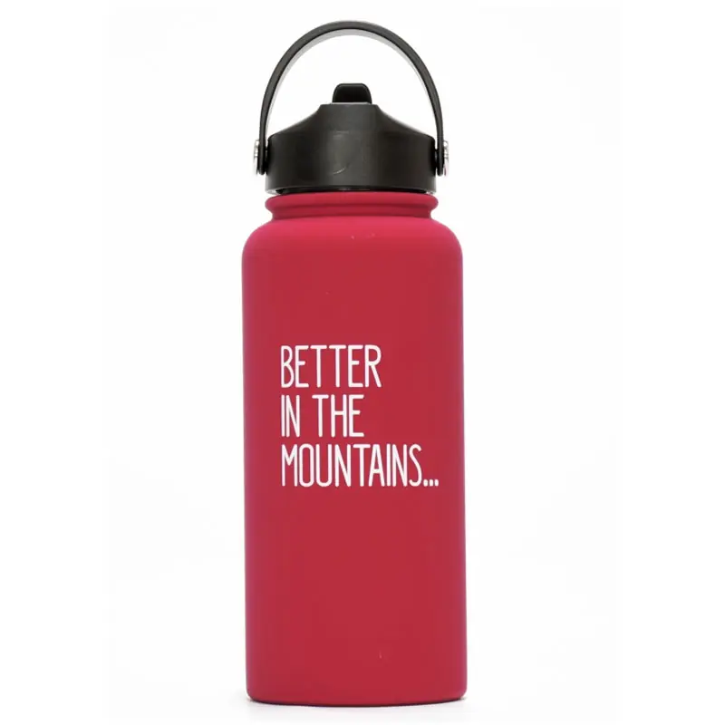 Výprodej termo láhev TSL Outdoor Isothermal Bottle Stainless Steel 950ml Red