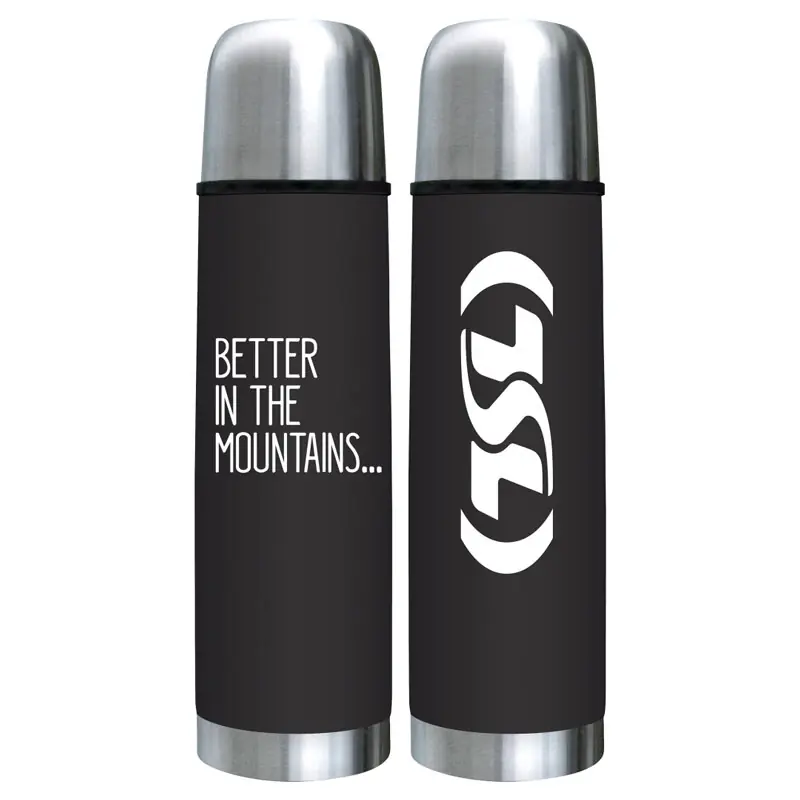 termoska TSL Outdoor Stainless Steel Isothermal Flask 1 L Black Top Prodej