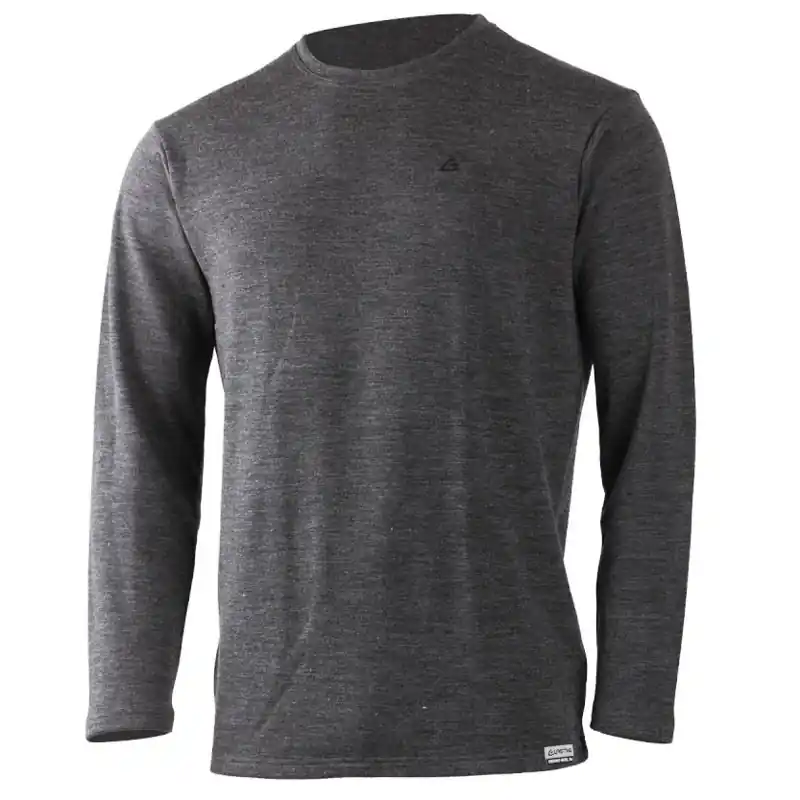 tričko s dlouhým rukávem LASTING WOLK Merino Wool 260g Men Black - Velikost oblečení M Nejlepší Cena