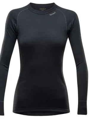triko DEVOLD DUO ACTIVE Merino 205 Shirt Woman Black Speciální Cena