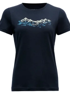 Poslední Šance triko DEVOLD EIDSDAL Merino 150 Tee Woman Ink - Velikost oblečení L