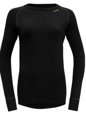 Finální Výprodej triko DEVOLD EXPEDITION Merino 235 Shirt Woman Black