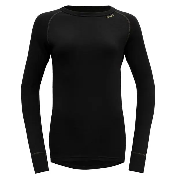Finální Výprodej triko DEVOLD EXPEDITION Merino 235 Shirt Woman Black