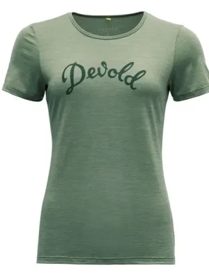 triko DEVOLD MYRULL Woman Tee Lichen - Velikost oblečení L Ihned K Objednání