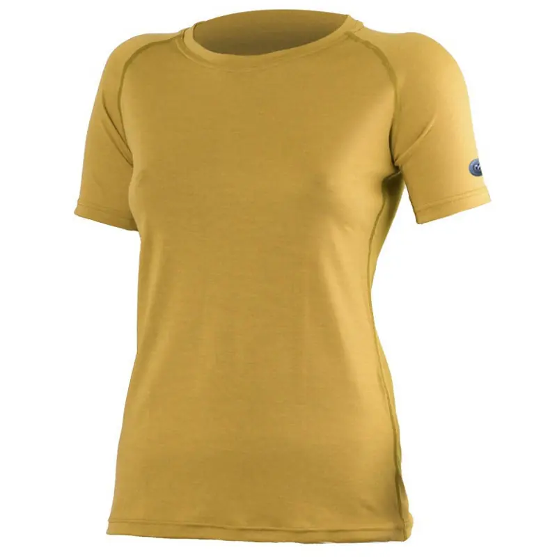 triko LASTING ALEA Merino Wool 160g Women Mustard - Velikost oblečení M Novinka