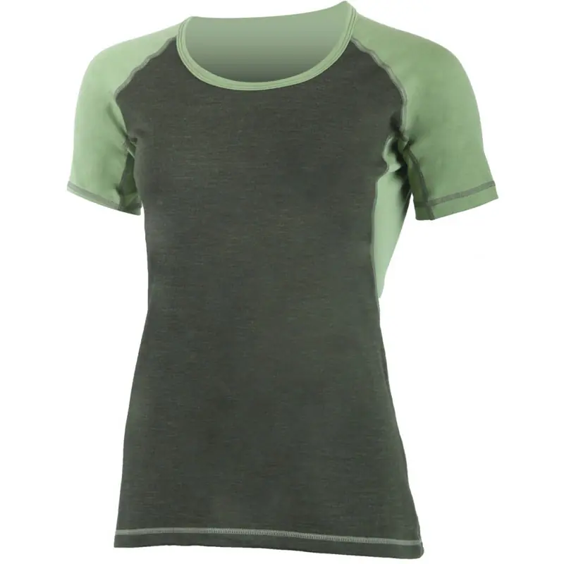Rychlé Dodání triko LASTING ZITA Merino Wool 160g Women Green