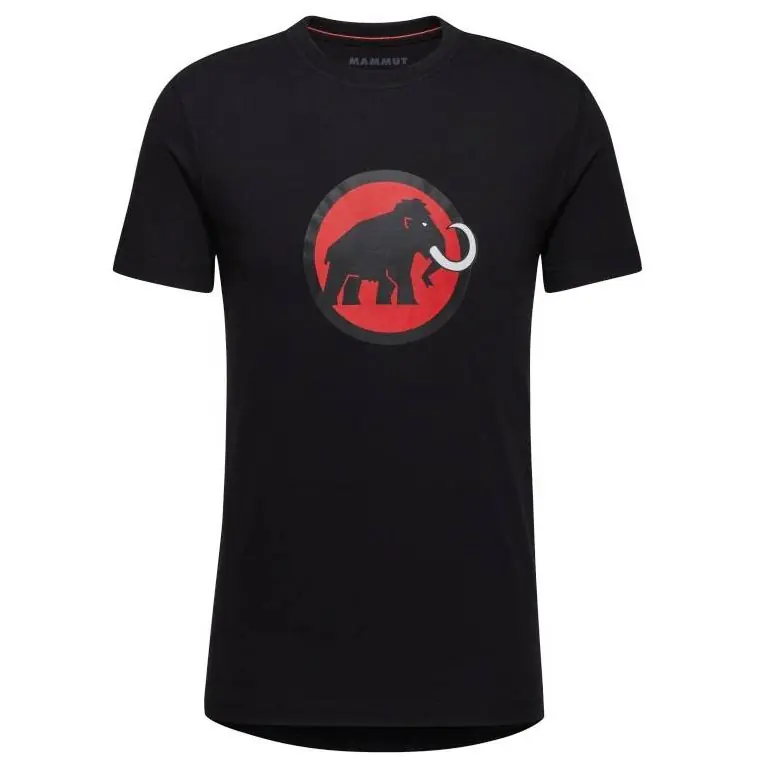triko MAMMUT CORE T-Shirt Men Classic Black Finální Výprodej