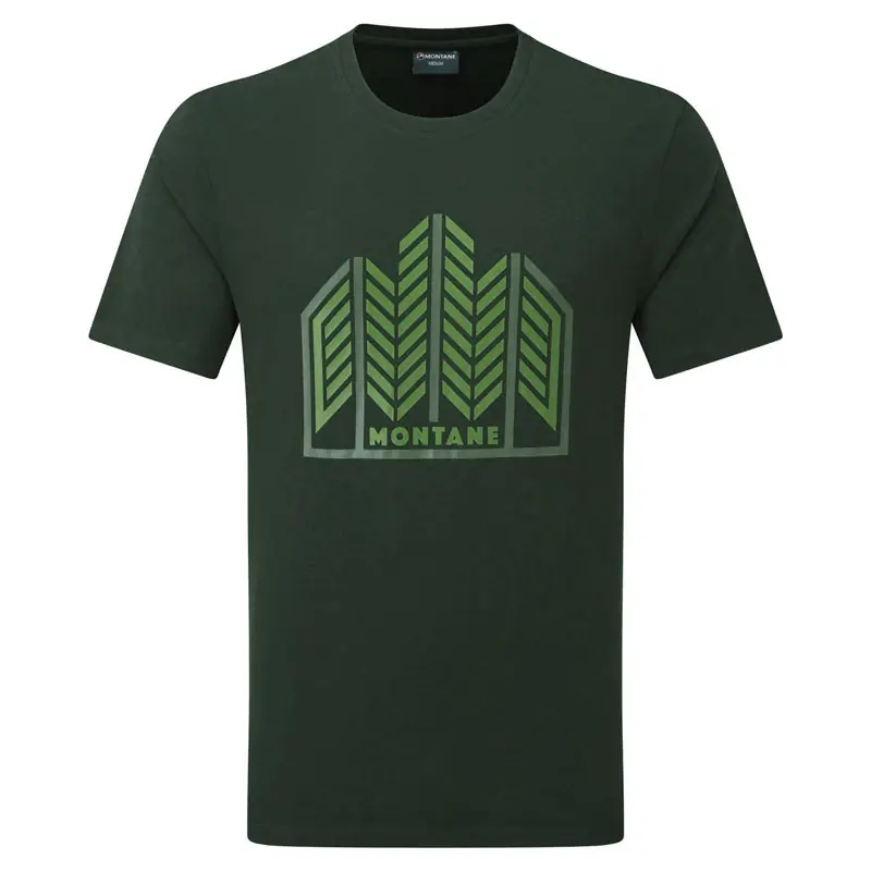 triko MONTANE FOREST T-Shirt Oak Green - Velikost oblečení M Vrácení Zdarma