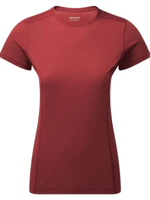 triko MONTANE Womens DART LITE T-Shirt Saffron Red - Velikost oblečení M Aktuální