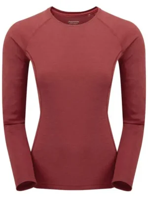 triko MONTANE Womens DART LONG SLEEVE T-Shirt Uluru Red - Velikost oblečení S Nízká Cena