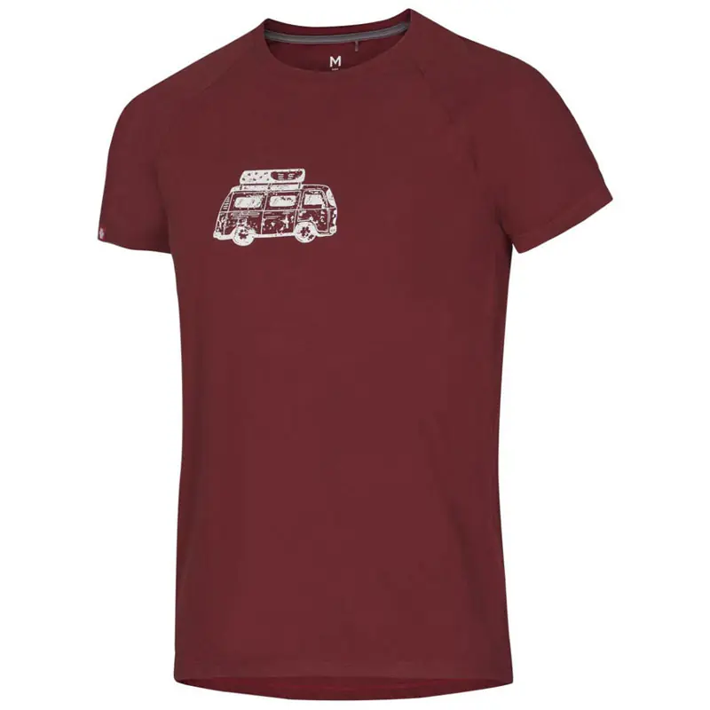 triko OCÚN RAGLAN T Men Wine Merlot Van Horká Nabídka