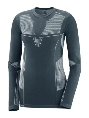 Novinka triko SALOMON Primo Warm Seamless Tee W Night Sky L