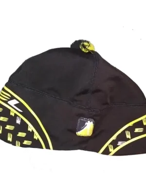 Bezpečná Platba EXEL Victory Hat, černo/žlutá, čepice na běžky