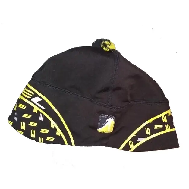 Bezpečná Platba EXEL Victory Hat, černo/žlutá, čepice na běžky