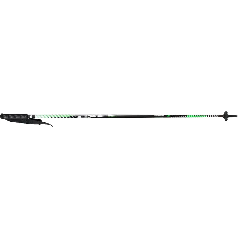 EXEL FLOW BLACK GREEN 120cm - sjezdové hole, freeride Dokud Zásoby Vydrží
