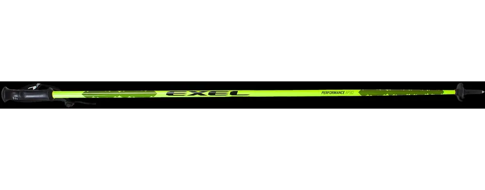 Super Cena EXEL AP30 NEON YELLOW 120cm - sjezdové hliníkové hole