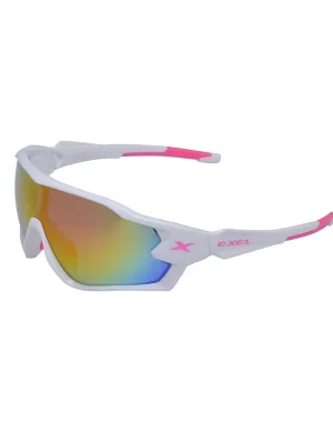 EXEL Feather Pro White/Pink, sportovní brýle Jen Po Omezenou Doba