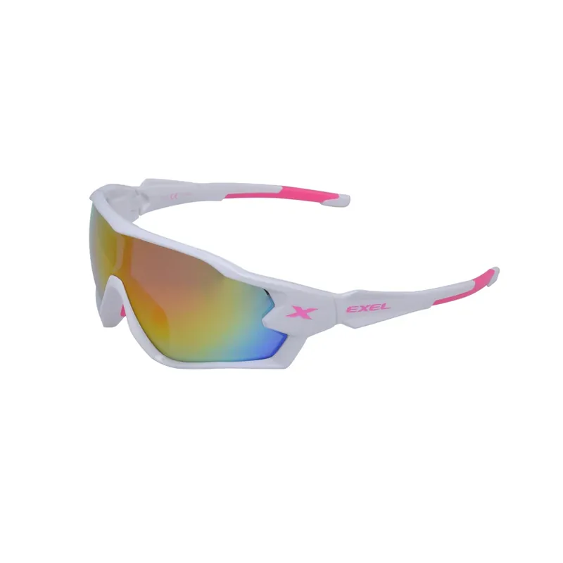 EXEL Feather Pro White/Pink, sportovní brýle Jen Po Omezenou Doba