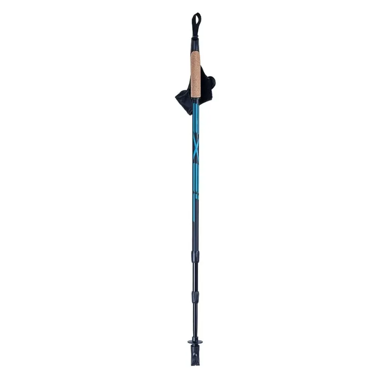 EXEL NORDIC WALKER Adj Alu / Evo Black/Cyan, teleskopické nordic walking hole Nejlepší Volba