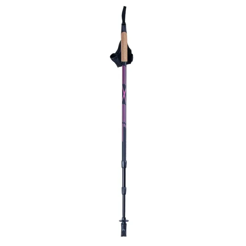 EXEL NORDIC WALKER Adj Alu / Evo Black/Pink, teleskopické nordic walking hole Autentický
