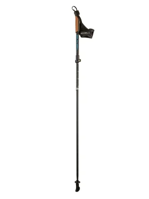 Výhodná Nabídka EXEL NORDIC WALKER Foldable Alu / Evo Black/Cyan, skládací nordic walking hole