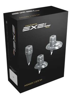 EXEL Avenger2 QCB Full set BLACK, sada náhradních košíčků a bodců Výprodej