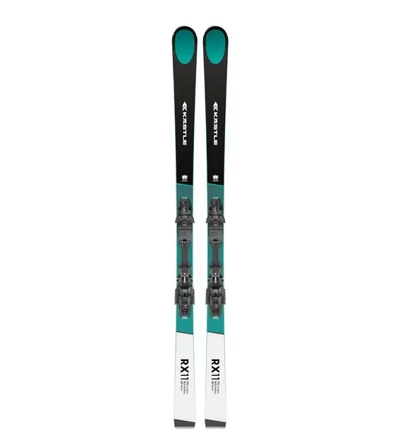 Ověřený Sjezdové lyže Kästle RX11 + vázání K12 TRI GW 160 černá/tyrkysová