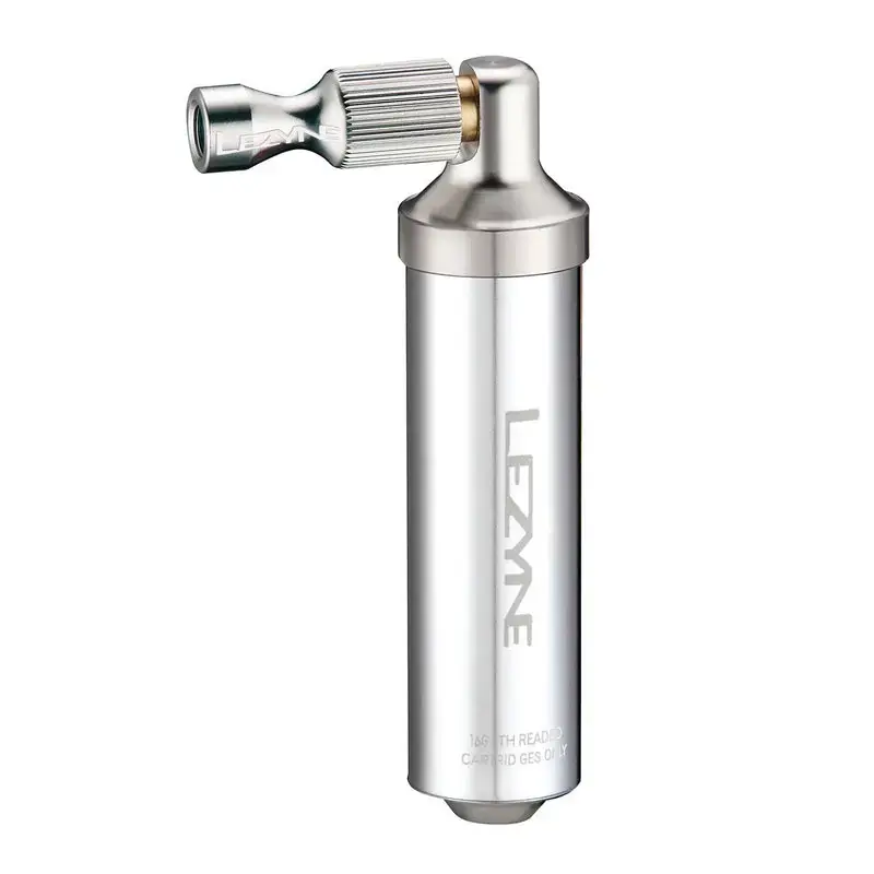 Lezyne Alloy Drive Co2 With 16G Cartridge stříbrná Tovární Cena
