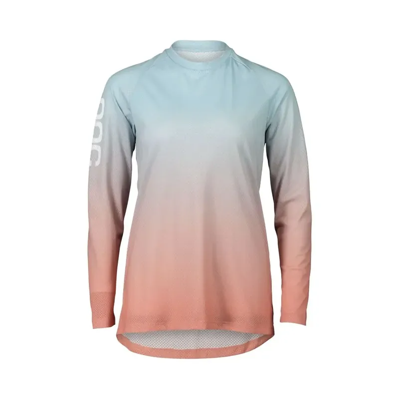 W‘s Essential MTB Lite LS Jersey XS modrá/červená Hit Sezóny
