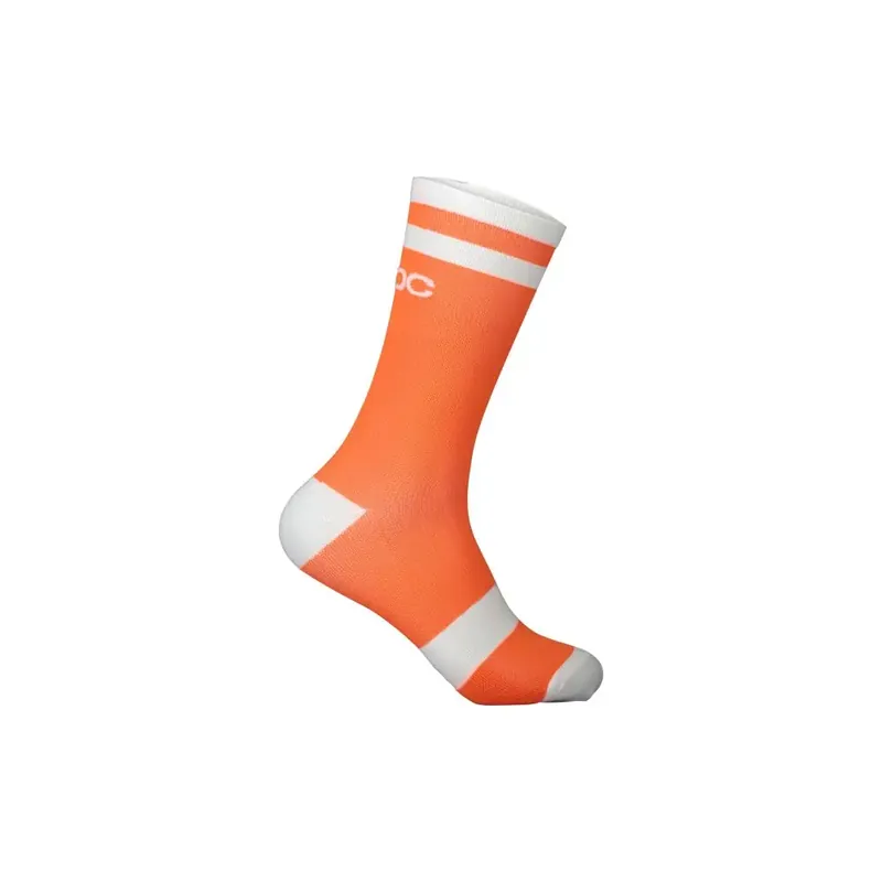 Přímo Od Výrobce Lure MTB Sock Long M oranžová/bílá