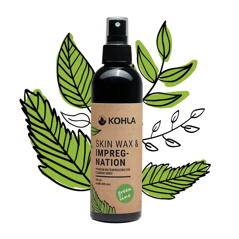 Kohla Skin impregnation - green line černá/zlatá Nejlepší Volba