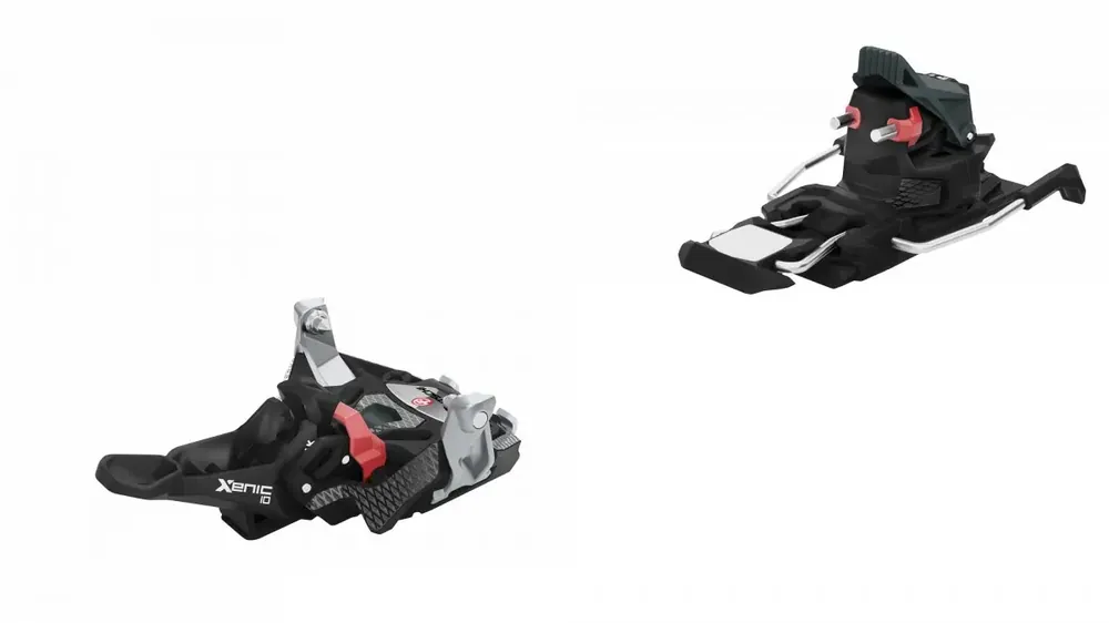 Nejlepší Volba Xenic 10, without ski brake (Adj. range 25 mm) černá/stříbrná