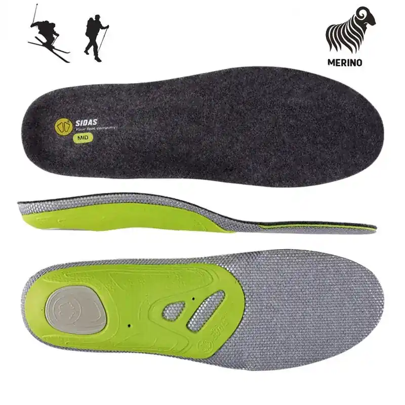 Víkendová Akce Sidas 3Feet Merino Mid XL XL černá