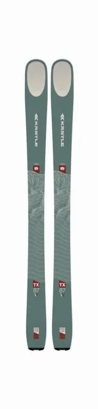 Skialpové lyže Kästle TX87 W 166 khaki/krémová Nakupujte Hned