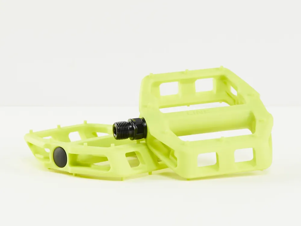 Pedály Bontrager Line Comp Flat green zelená Nízká Cena