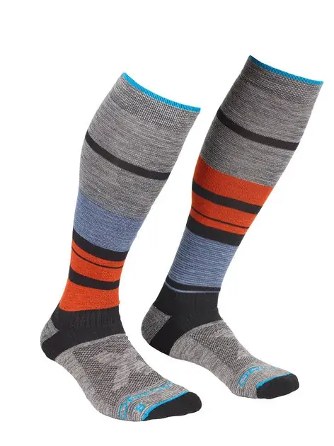 Vysoce Kvalitní Ortovox All Mountain Long Socks 39-41 multicolor